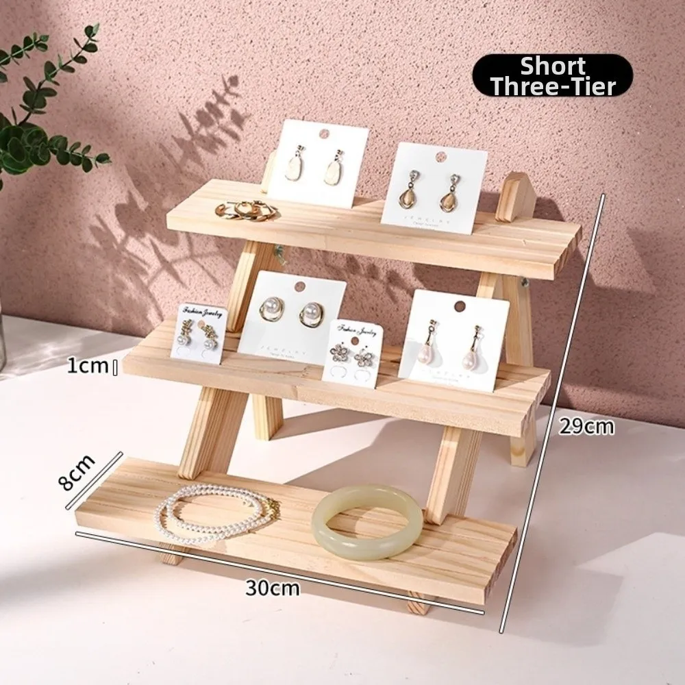 2/3/4 Layer Wooden Jewelry Display Stand Decorative Multi Functional Wooden Display Rack Minimalist Earring Storage Rack
2/3/4 Layer Wooden Jewelry Display Stand Decorative Multi Functional Wooden Display Rack Minimalist Earring Storage Rack