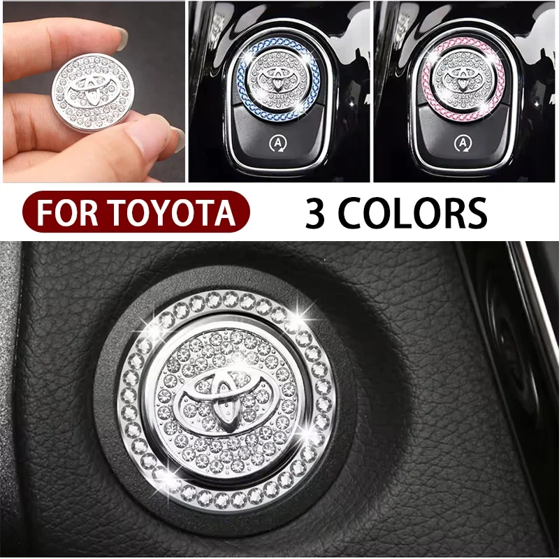 Car One-Click Engine Start Stop Switch Button Cover Ignition Button Sticker For Toyota Land Cruiser Yaris Highlander Auris RAV4
Car One-Click Engine Start Stop Switch Button Cover Ignition Button Sticker For Toyota Land Cruiser Yaris Highlander Auris RAV4