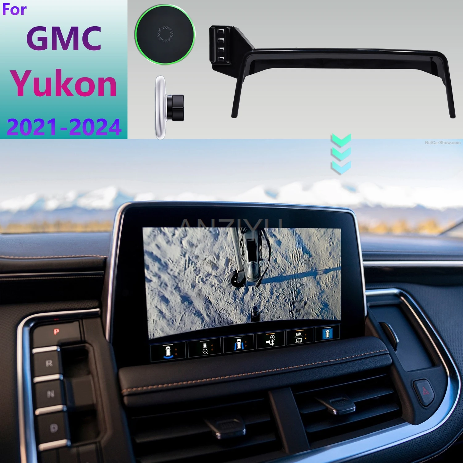 Автомобильный держатель для телефона GMC Yukon 2024 2023 - 2021 GMT1YC, с фиксированным основанием, Магнитная подставка для беспроводной зарядки MagSafe
Автомобильный держатель для телефона GMC Yukon 2024 2023 - 2021 GMT1YC, с фиксированным основанием, Магнитная подставка для беспроводной зарядки MagSafe