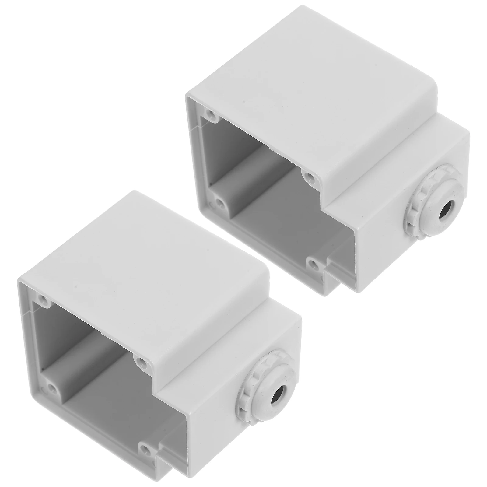 2pcs Waterproof Power Socket Splashproof Outdoor Plug Box Electrical Safety Outlet Durable Garden Pool Campsite Use Easy
2pcs Waterproof Power Socket Splashproof Outdoor Plug Box Electrical Safety Outlet Durable Garden Pool Campsite Use Easy