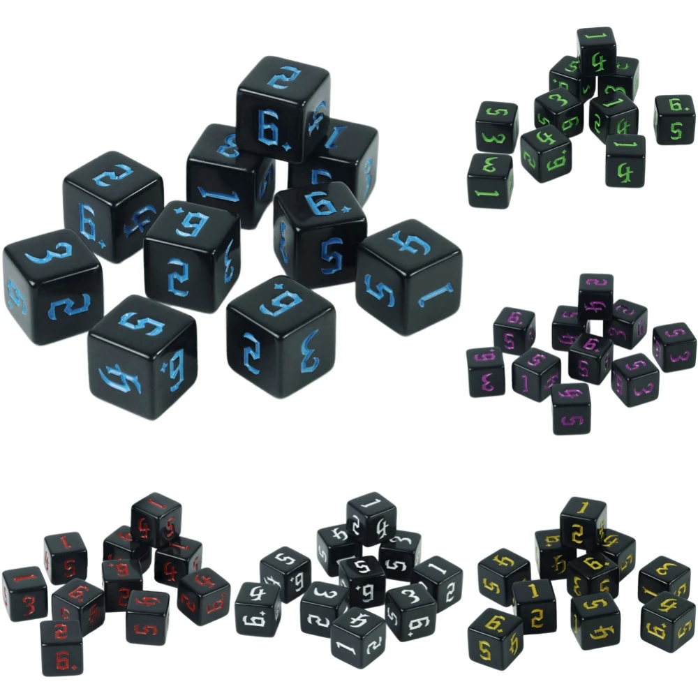 10pcs 6 Sided Digital Dice Entertainment Board Game Accessories for Card Game Tabletop Game
10pcs 6 Sided Digital Dice Entertainment Board Game Accessories for Card Game Tabletop Game