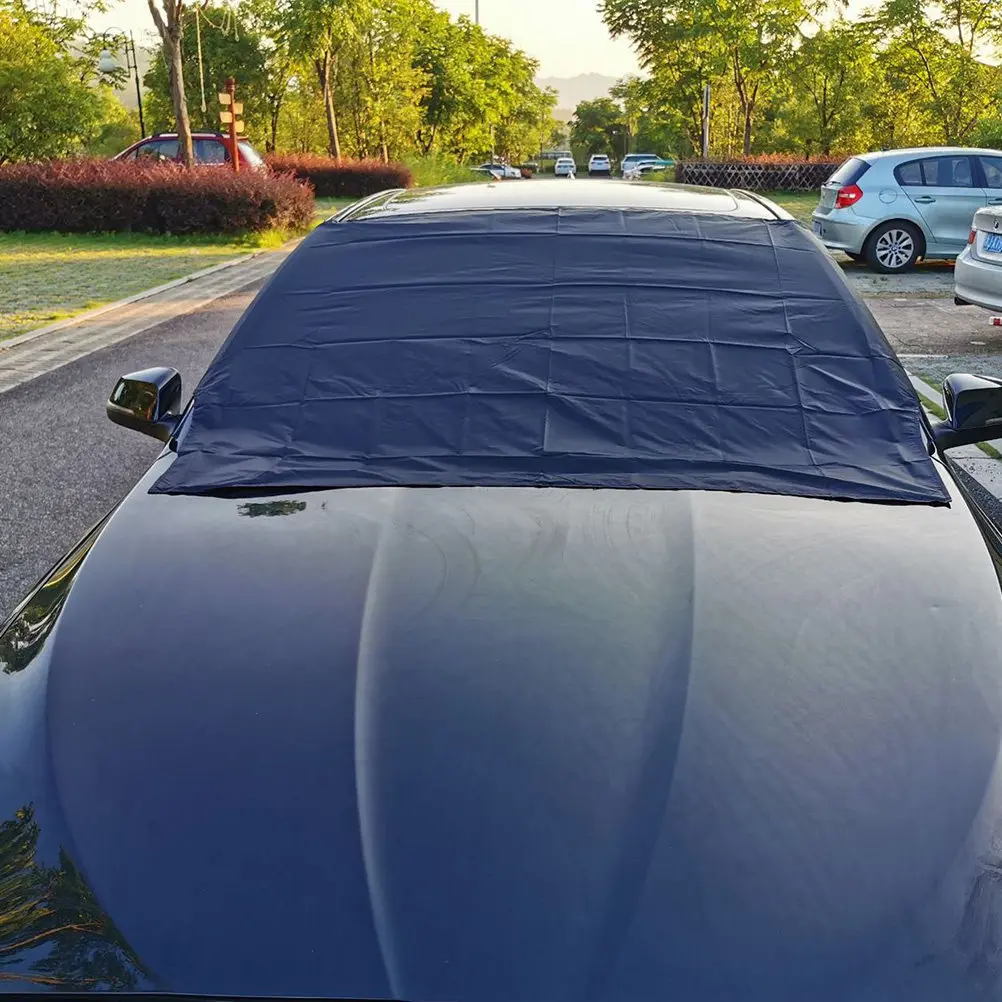 Car Magnetic Windshield Snow Cover Four Seasons Outdoor Use Sunproof Anti-Icing Protector Half Car Cover Cloth Dust
Car Magnetic Windshield Snow Cover Four Seasons Outdoor Use Sunproof Anti-Icing Protector Half Car Cover Cloth Dust
