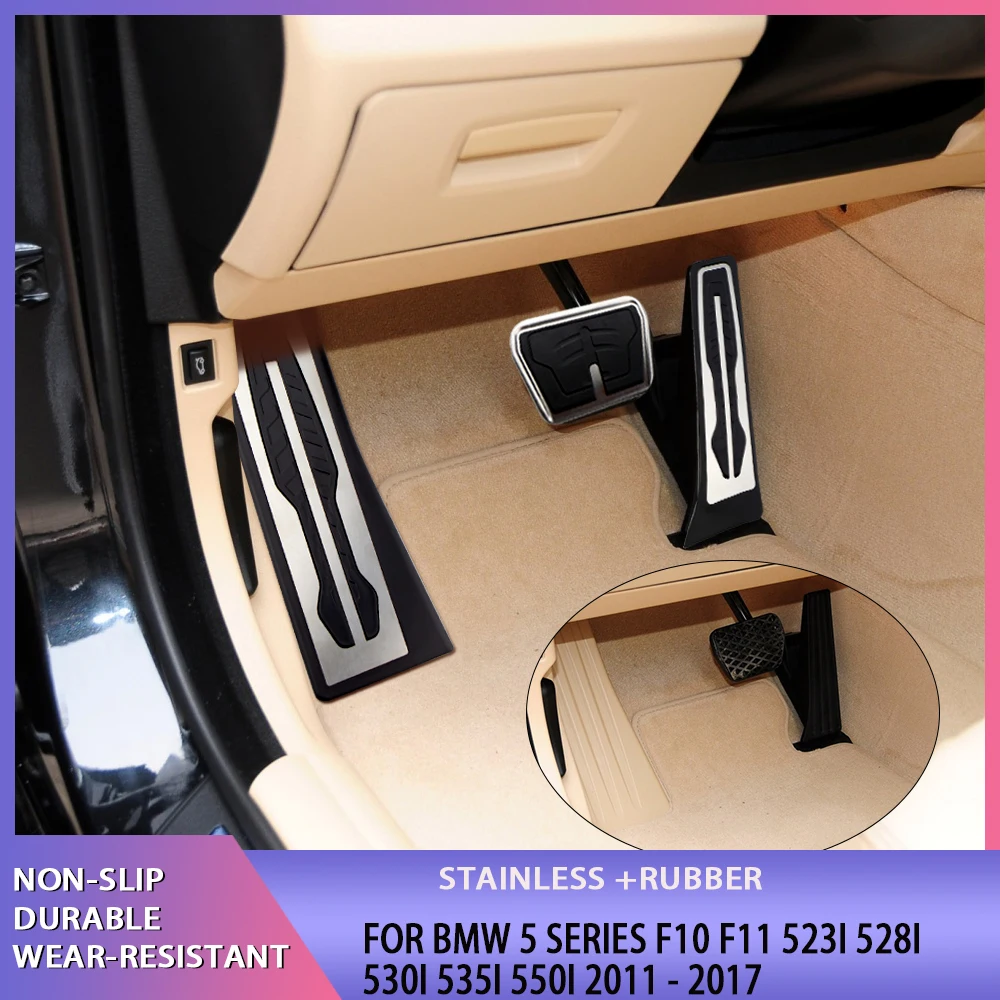 Car Pedal Cover for BMW 5 Series F10 F11 523i 528i 530i 535i 550i 2011 - 2017 Gas Brake Rest Pedals Pad Accessories LHD
Car Pedal Cover for BMW 5 Series F10 F11 523i 528i 530i 535i 550i 2011 - 2017 Gas Brake Rest Pedals Pad Accessories LHD