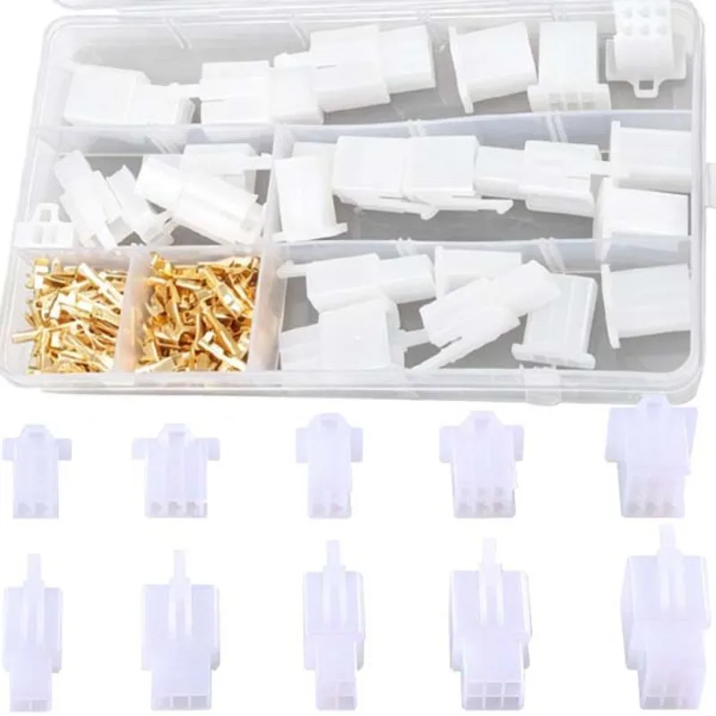 2.8mm Car Electrical Connector Kit 2/3/4/6pin Male Female Wire Terminal Plug Set for Car Motorcycle Ebike Wiring Harness Repair
2.8mm Car Electrical Connector Kit 2/3/4/6pin Male Female Wire Terminal Plug Set for Car Motorcycle Ebike Wiring Harness Repair