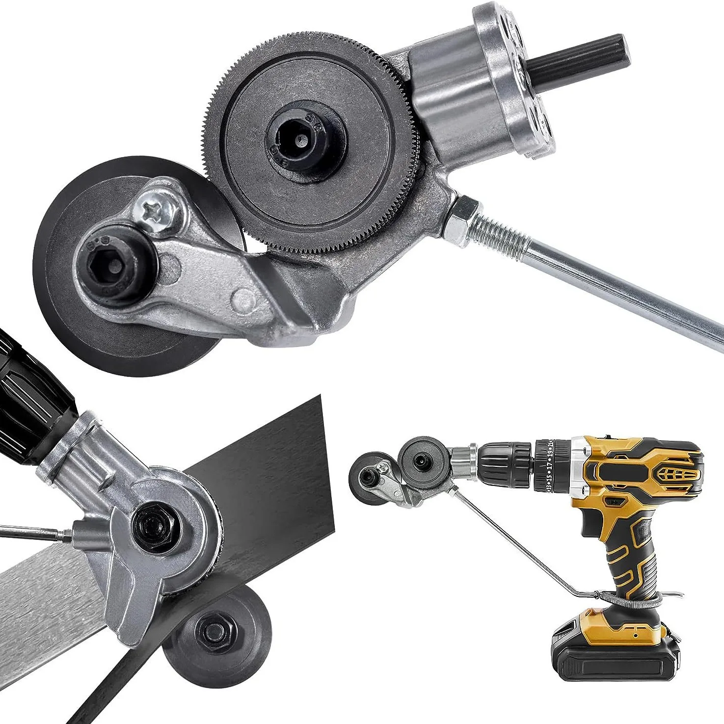 Electric Drill Conversion Accessories Electric Tin Scissors Hand Drill to Tin Scissors Electric Drill to Plate Cutter
Electric Drill Conversion Accessories Electric Tin Scissors Hand Drill to Tin Scissors Electric Drill to Plate Cutter
