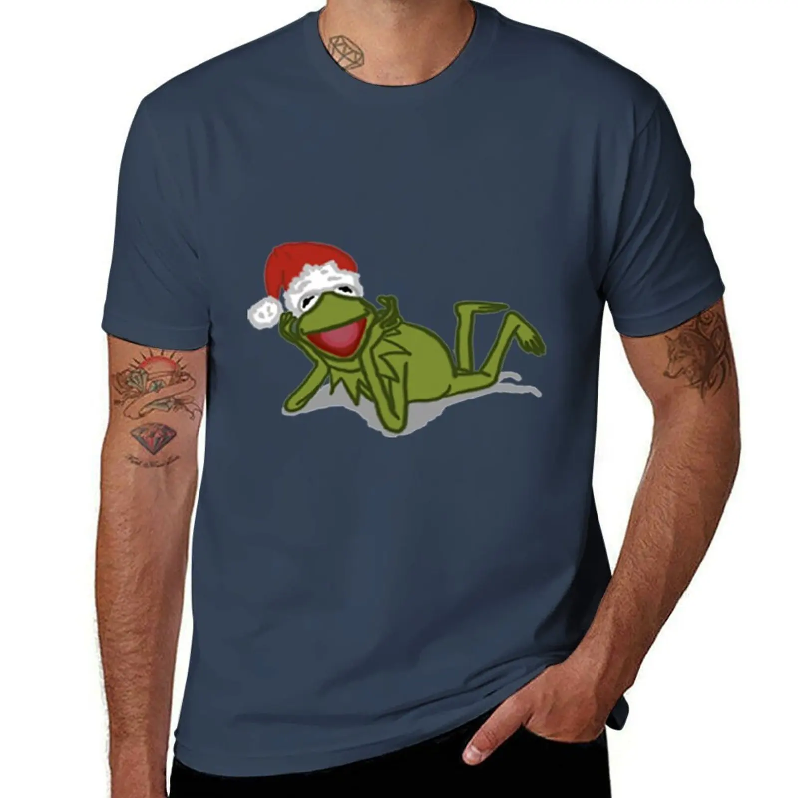 A Kermit Christmas T-Shirt cute tops croswit shirt man mens big and tall t shirts
A Kermit Christmas T-Shirt cute tops croswit shirt man mens big and tall t shirts