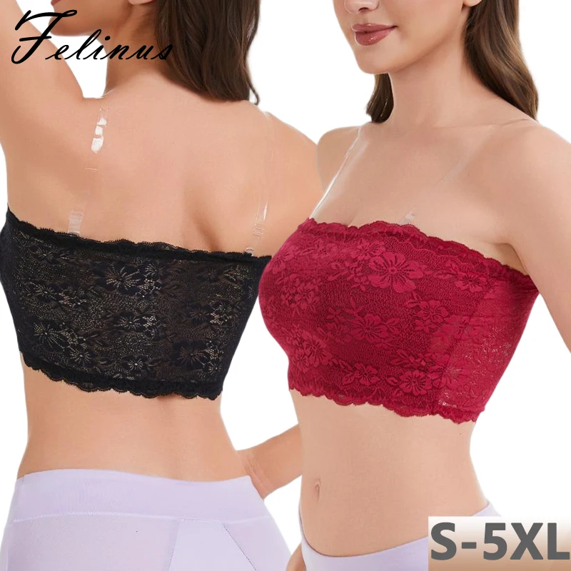 Felinus High Elasticity Plus Size Wrapped Brassiere New Product Lace Strapless Bra Lingerie Fashionable Strapless Bra Underwear
Felinus High Elasticity Plus Size Wrapped Brassiere New Product Lace Strapless Bra Lingerie Fashionable Strapless Bra Underwear