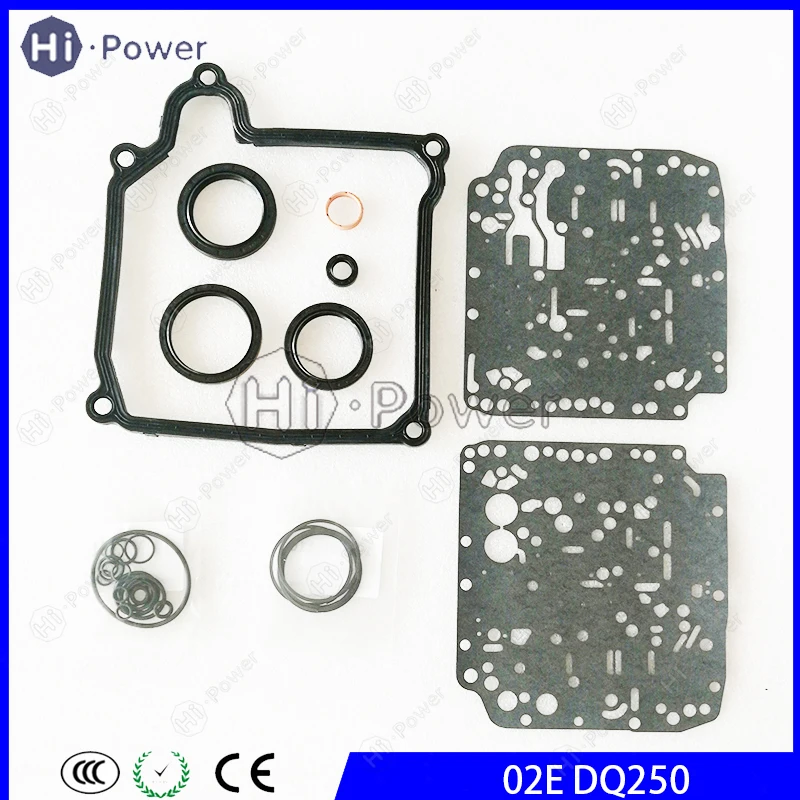 DQ250 02E DSG Auto Transmission Clutch Seal Repair Kit For Audi A3 Q3 TT Skoda For VW Beetle Car Gearbox Overhaul Kit Gasket
DQ250 02E DSG Auto Transmission Clutch Seal Repair Kit For Audi A3 Q3 TT Skoda For VW Beetle Car Gearbox Overhaul Kit Gasket