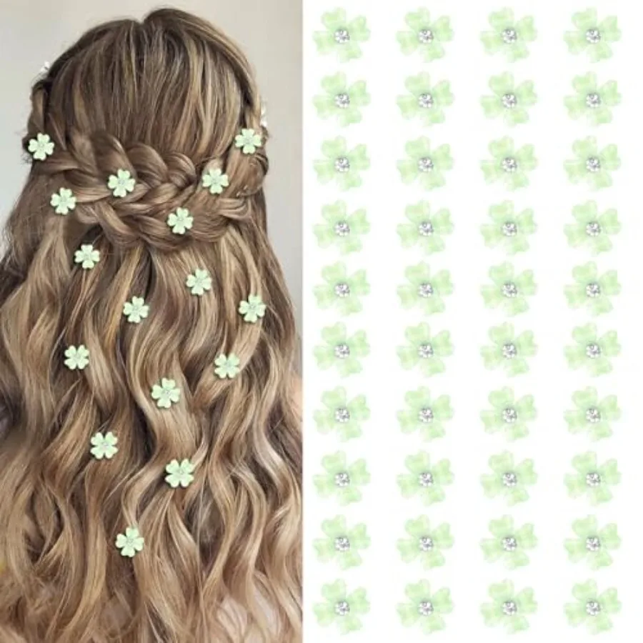 40Pcs Mini Flower Hair Clips with Rhinestone Cute Hair Pins Decorative Hair Clips Wedding Hair Barrettes Bridal Hair Accessorie
40Pcs Mini Flower Hair Clips with Rhinestone Cute Hair Pins Decorative Hair Clips Wedding Hair Barrettes Bridal Hair Accessorie