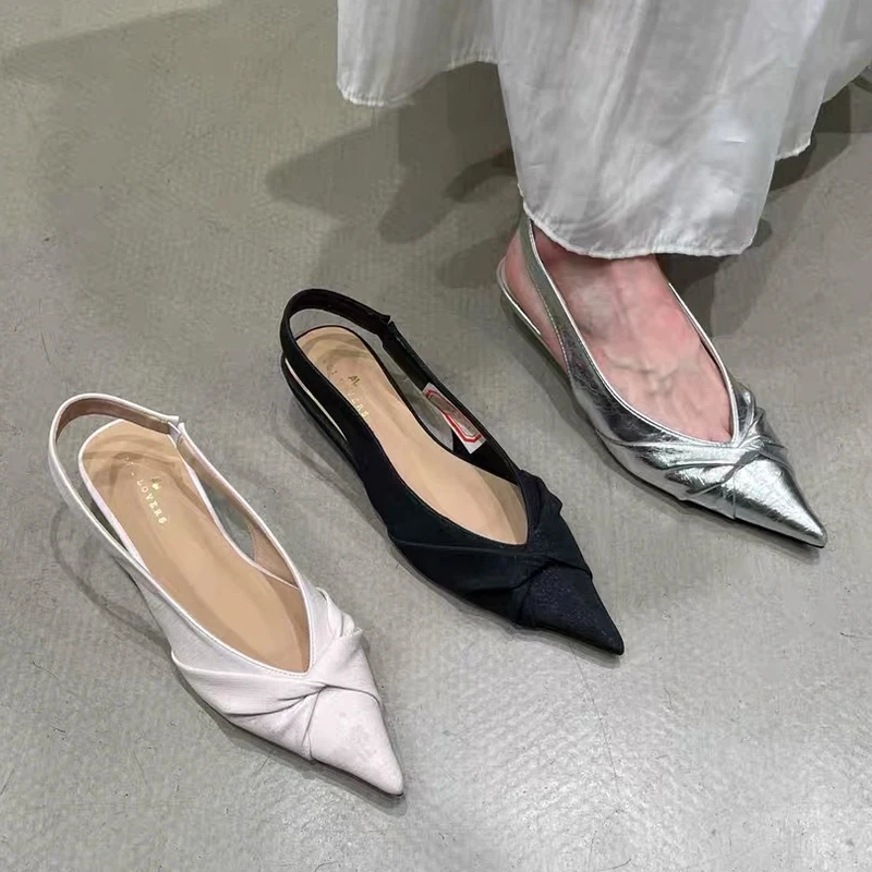 Pointed Toe Flats Sandals Women New Slippers Summer Woman Shoes 2026 Luxury Brand Shoes Slingback Walking Dress Mujer Sandalias
Pointed Toe Flats Sandals Women New Slippers Summer Woman Shoes 2026 Luxury Brand Shoes Slingback Walking Dress Mujer Sandalias