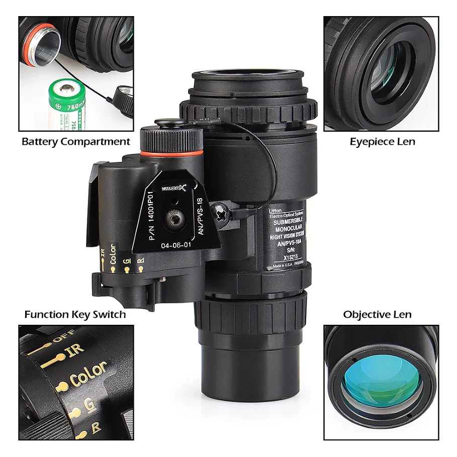 Consumer electronics camera real monocular outdoor night all black patrol high-definition infrared digital night vision
Consumer electronics camera real monocular outdoor night all black patrol high-definition infrared digital night vision