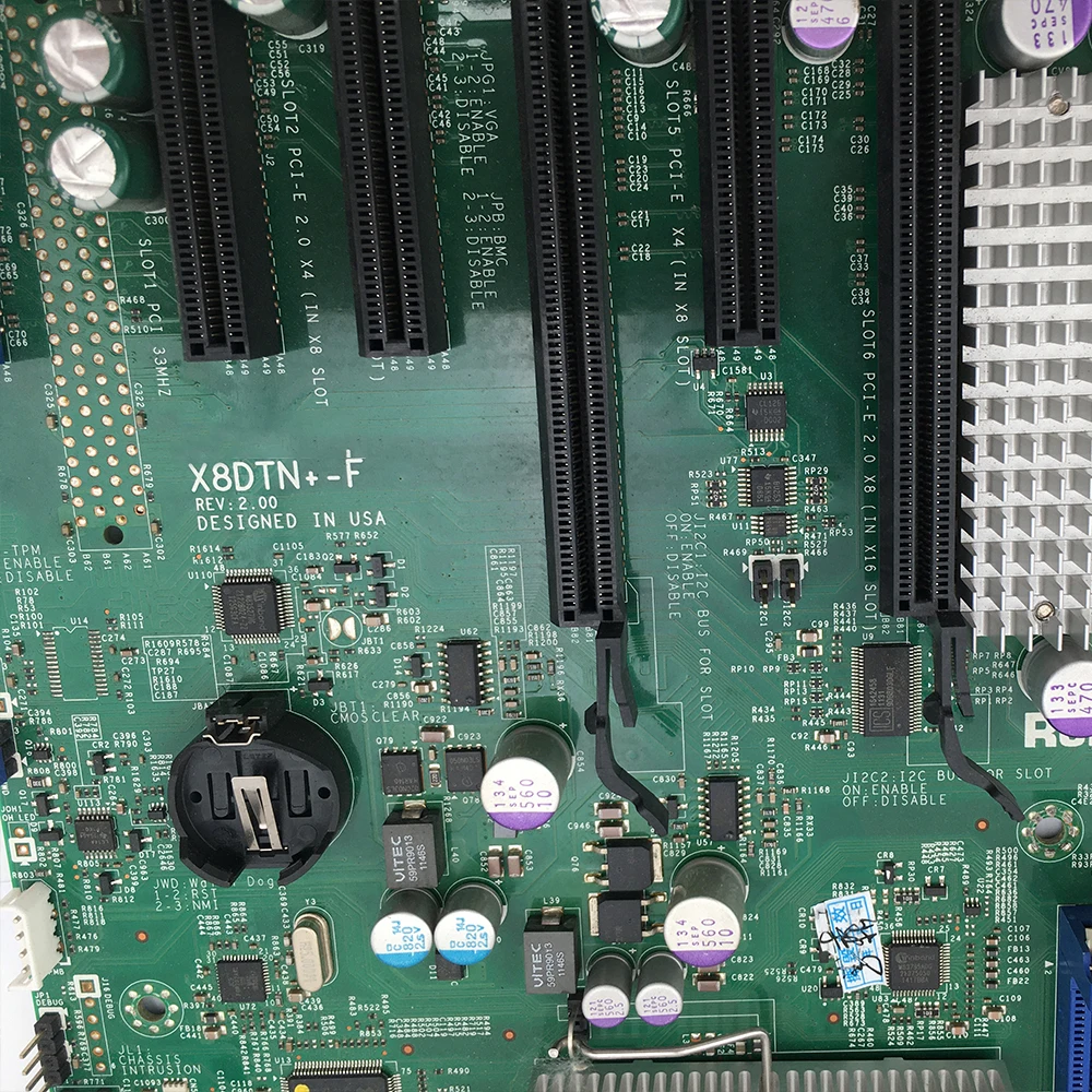 X8DTN+- F Two-way Server Motherboard X58 LGA1366 5520 Chip Support Xeon Processor 5600/5500 Series
X8DTN+- F Two-way Server Motherboard X58 LGA1366 5520 Chip Support Xeon Processor 5600/5500 Series