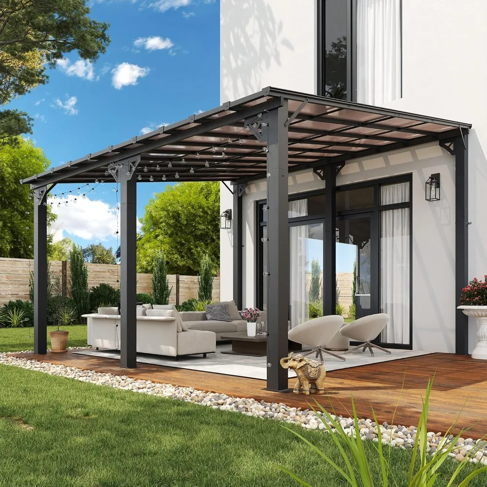 14’x12’ Gazebo, Wall Mounted Gazebos Pergola on Clearance, Outdoor Patio, Large Wall-Mounted Heavy Duty Awnings
14’x12’ Gazebo, Wall Mounted Gazebos Pergola on Clearance, Outdoor Patio, Large Wall-Mounted Heavy Duty Awnings