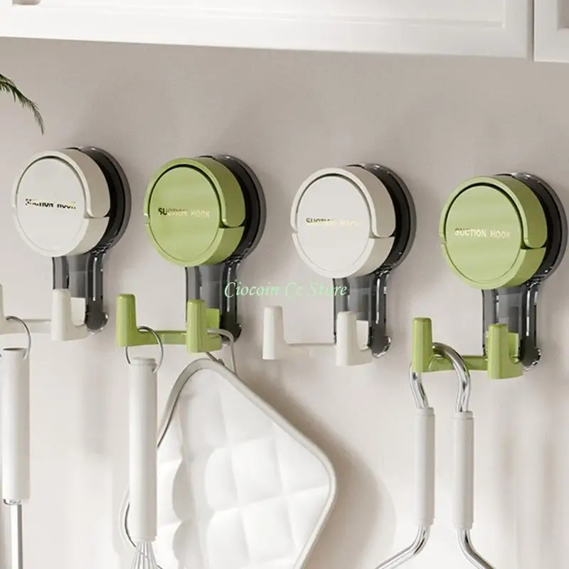 X90F Double Head Suction Hook Without Drilling Wall Mount for Bathroom Kitchen Towels Keys Sturdy ABS Waterproof Designs
X90F Double Head Suction Hook Without Drilling Wall Mount for Bathroom Kitchen Towels Keys Sturdy ABS Waterproof Designs
