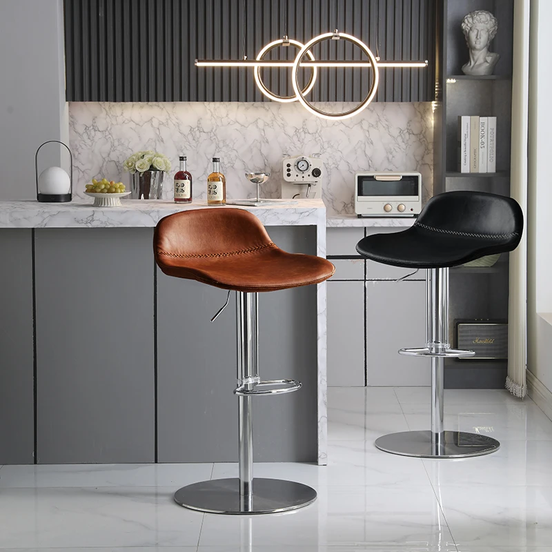 Design Luxury Bar Chair Nordic Premium Trendy Aesthetic Bar Chair Comfortable Adjustable Height Taburetes De Bar Furniture
Design Luxury Bar Chair Nordic Premium Trendy Aesthetic Bar Chair Comfortable Adjustable Height Taburetes De Bar Furniture