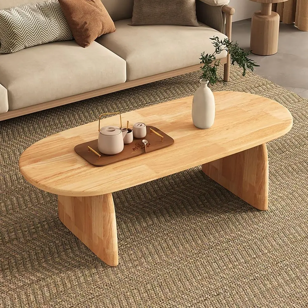 Solid Walnut Single-Layer Round Coffee Table with Storage, 120cm
Solid Walnut Single-Layer Round Coffee Table with Storage, 120cm