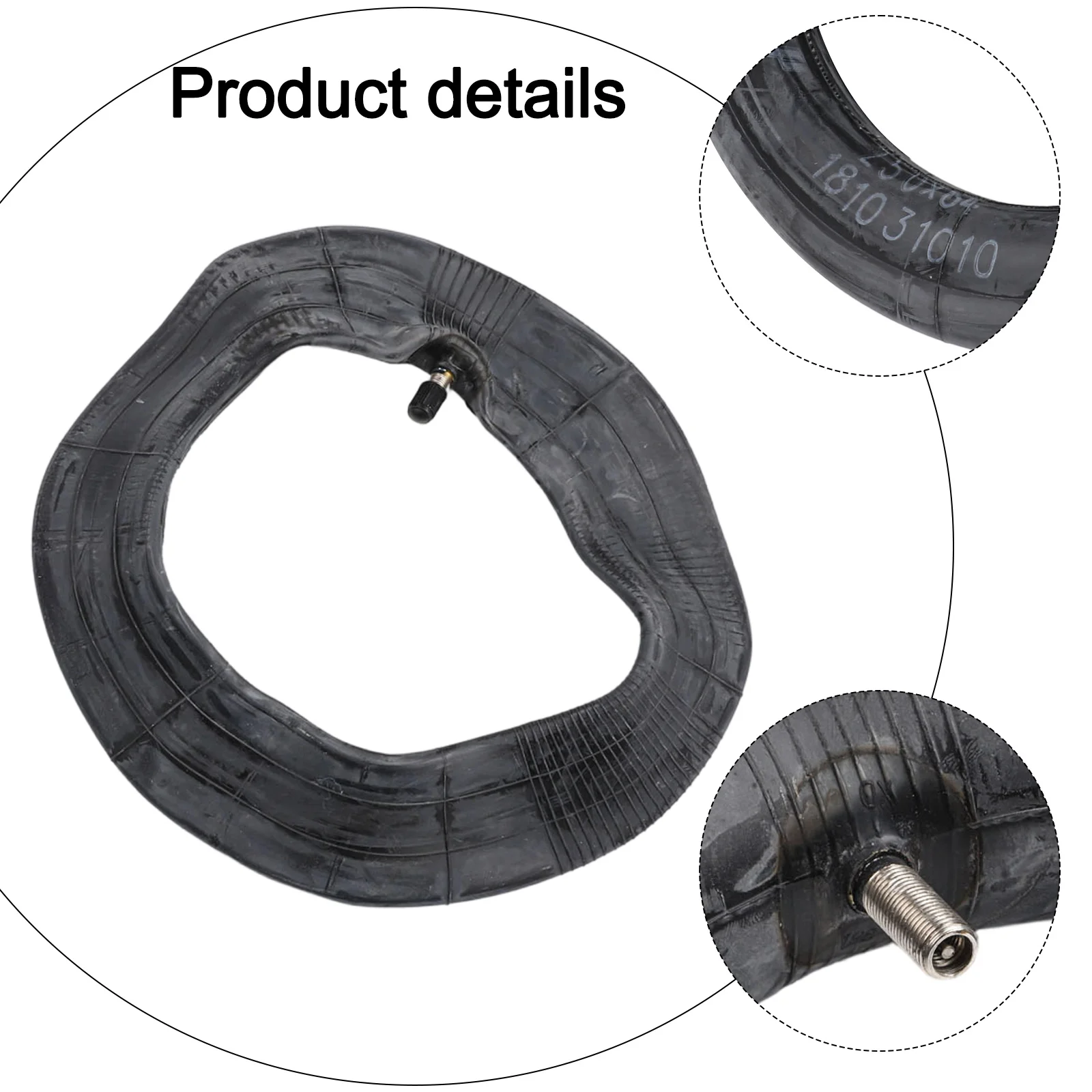 Inner Tube 250 64 with Straight Nozzle for Xiaomi 4Ultra and For Navee S65 Crafted for Optimal Air Pressure Retention
Inner Tube 250 64 with Straight Nozzle for Xiaomi 4Ultra and For Navee S65 Crafted for Optimal Air Pressure Retention