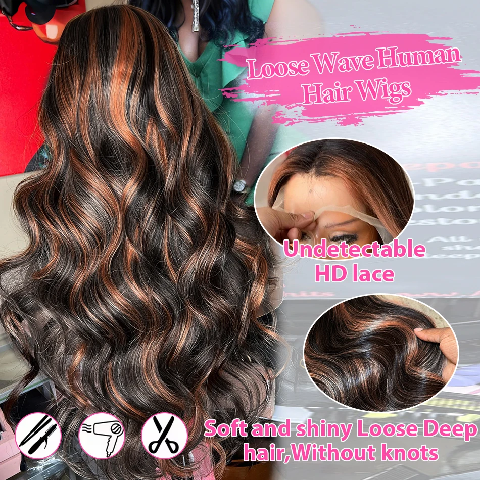 Smilegirl 13x4 1b30 Highlight Body Wave Glueless Human Hair Wigs 5x5 Ready To Wear Pre Cut Ombre Blonde 13x6 Hd Lace Frontal Wig For Women
Smilegirl 13x4 1b30 Highlight Body Wave Glueless Human Hair Wigs 5x5 Ready To Wear Pre Cut Ombre Blonde 13x6 Hd Lace Frontal Wig For Women
