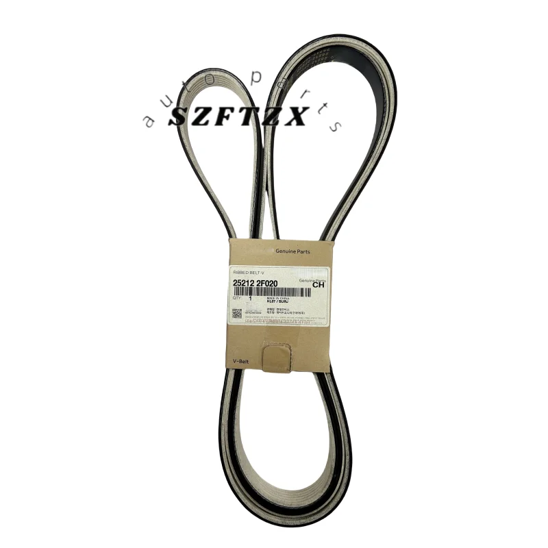 Brand New Ribbed V-Belt 252122F020 25212-2F020 Alternator Belt for Hyundai Kia
Brand New Ribbed V-Belt 252122F020 25212-2F020 Alternator Belt for Hyundai Kia