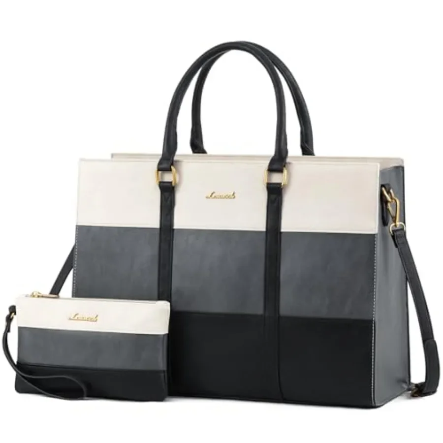 Laptop Bag for Women 17.3 Inch Laptop Tote Bag Vintage Leather Work Bags for Women Professional Computer bag Two-piece set Leat
Laptop Bag for Women 17.3 Inch Laptop Tote Bag Vintage Leather Work Bags for Women Professional Computer bag Two-piece set Leat