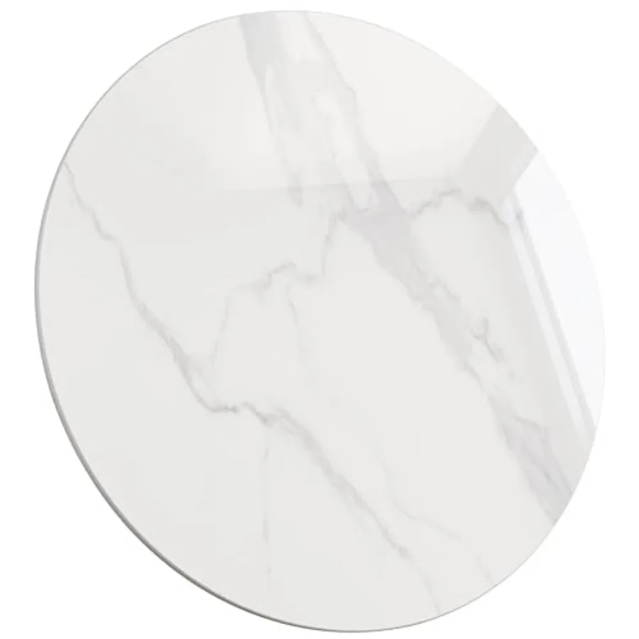 ZL ZELing Round Sintered Stone Table Top 23.6 Replacement for Indoor Outdoor Use Heat Scratch Resistant Waterproof Ceramic DIY
ZL ZELing Round Sintered Stone Table Top 23.6 Replacement for Indoor Outdoor Use Heat Scratch Resistant Waterproof Ceramic DIY