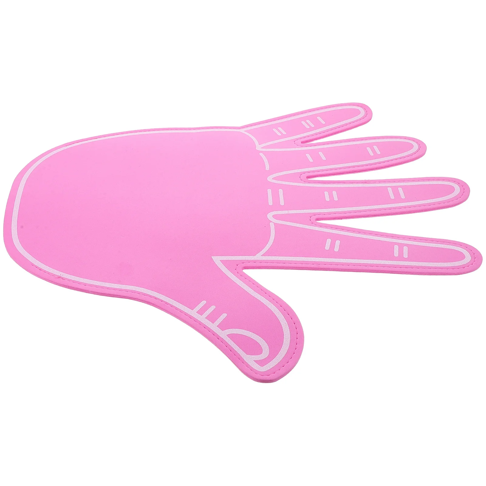 Giant Foam Hand Five Finger Cheerleading Fan Pink Lightweight Eva Prop for Sports Events School Celebrations Football Games
Giant Foam Hand Five Finger Cheerleading Fan Pink Lightweight Eva Prop for Sports Events School Celebrations Football Games