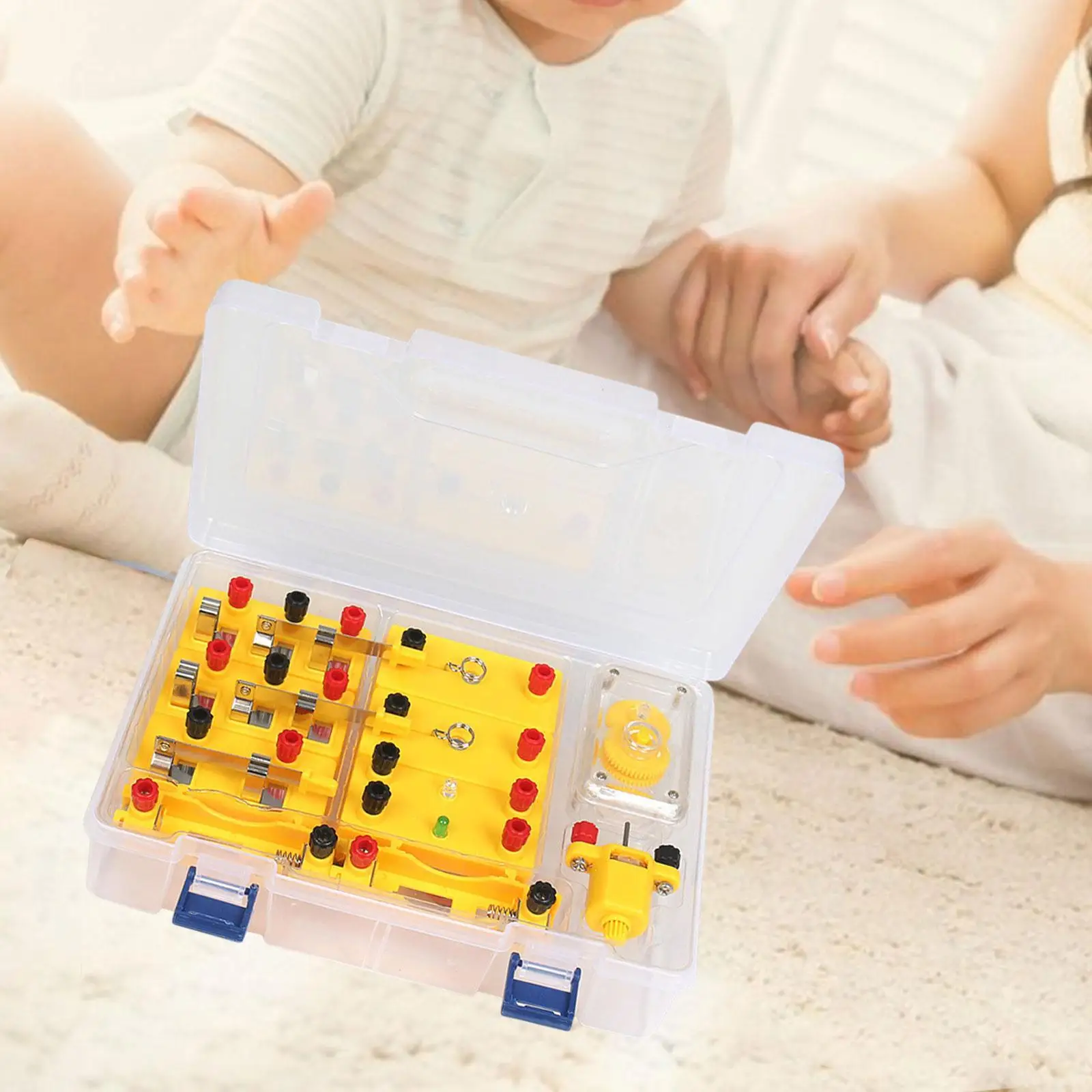 Electricity Experiment Kit Electric Kids Toy Science Project Kits Educational Circuit Materials Science Lab for Classroom Kids
Electricity Experiment Kit Electric Kids Toy Science Project Kits Educational Circuit Materials Science Lab for Classroom Kids