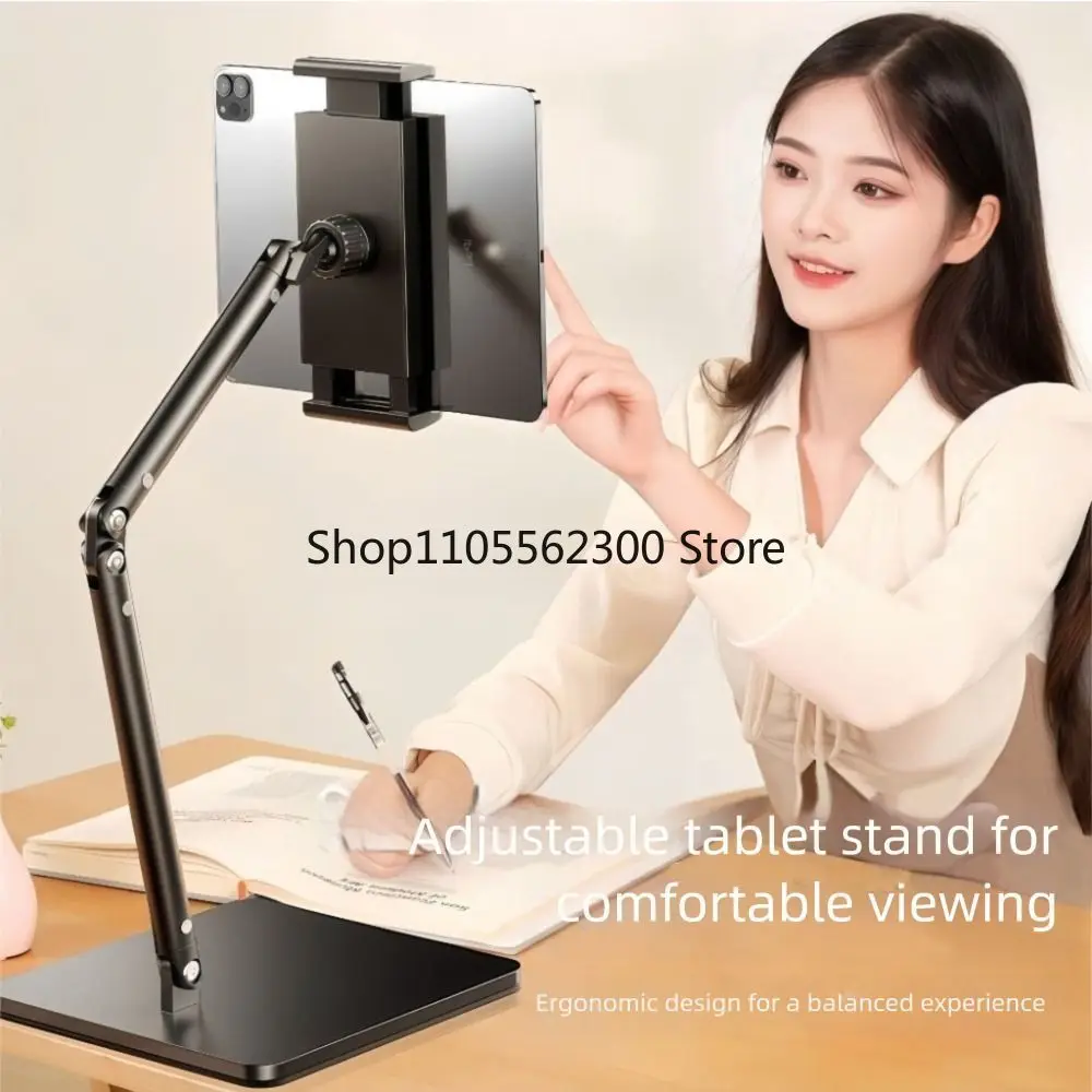 Foldable Tablet Stand Adjustable 360° Rotation Lazy Viewing Stand Anti-slip Base Cellphone Holder for Desk & Video Recording
Foldable Tablet Stand Adjustable 360° Rotation Lazy Viewing Stand Anti-slip Base Cellphone Holder for Desk & Video Recording