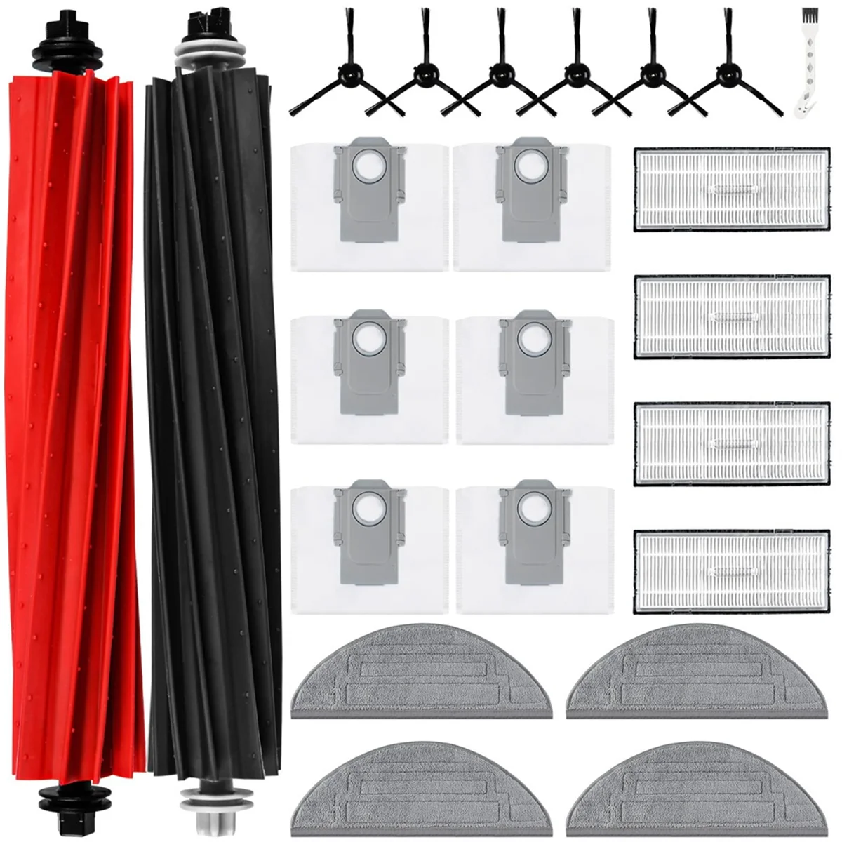 A58E-For Roborock S8 Pro Ultra Robot Vacuum Dual Main Brush Side Brush Hepa Filter Mop Cloths Dust Bag Spare Parts
A58E-For Roborock S8 Pro Ultra Robot Vacuum Dual Main Brush Side Brush Hepa Filter Mop Cloths Dust Bag Spare Parts