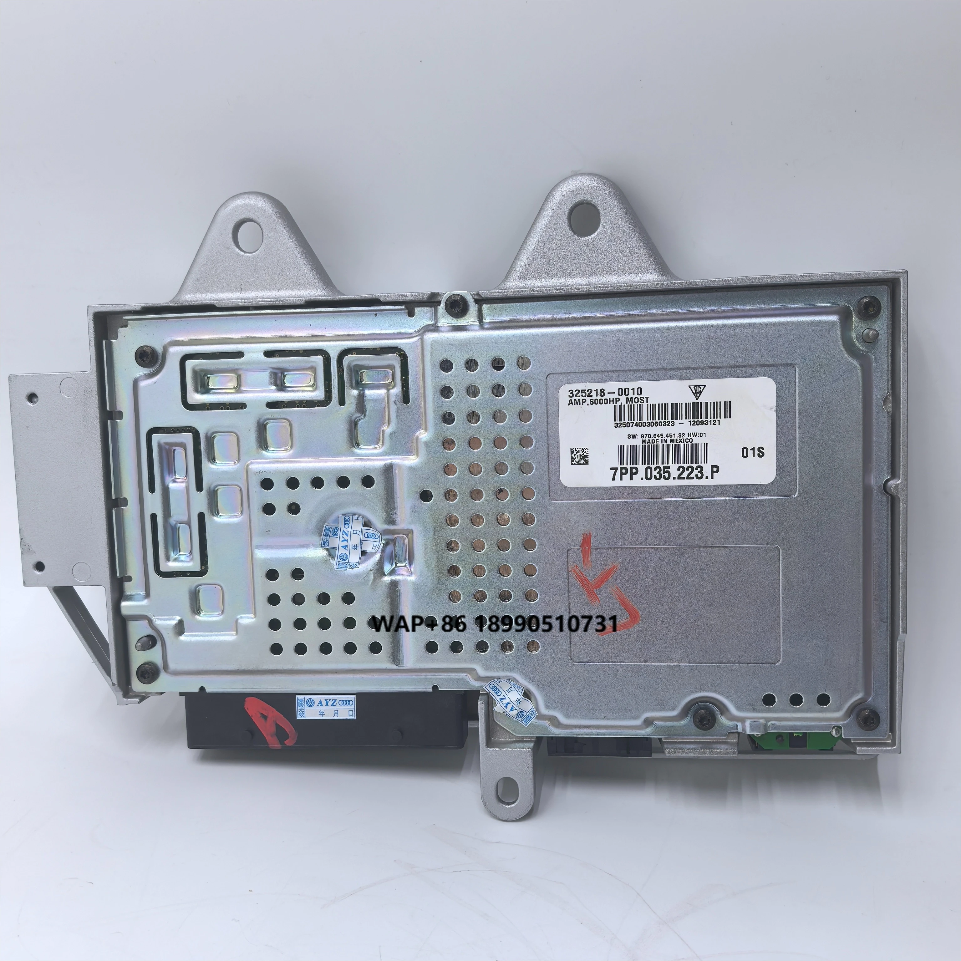 Brand New 7PP035223AA 7PP035223P fit Porsche 911 997 991 2009-up for cayenne boxster 911 cayman Audio Power Amplifier Equalizer
Brand New 7PP035223AA 7PP035223P fit Porsche 911 997 991 2009-up for cayenne boxster 911 cayman Audio Power Amplifier Equalizer