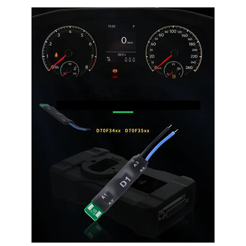VO-D1 Adapter Replacement Parts Accessories For VAG MQB D70f34xx D70f35xx Mileage Repair No Soldering No Lift Pin
VO-D1 Adapter Replacement Parts Accessories For VAG MQB D70f34xx D70f35xx Mileage Repair No Soldering No Lift Pin