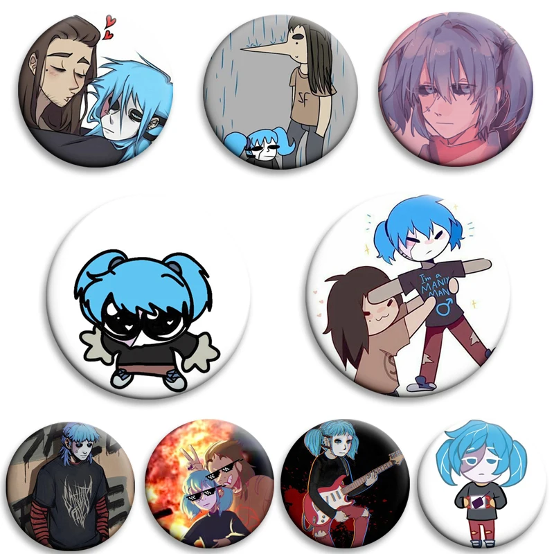Anime Horror Adventure Game Sally Face Soft Button Pin Sal Fisher Cute Brooch Creative Badge for Bag Clothes Decor Fashion Gifts
Anime Horror Adventure Game Sally Face Soft Button Pin Sal Fisher Cute Brooch Creative Badge for Bag Clothes Decor Fashion Gifts