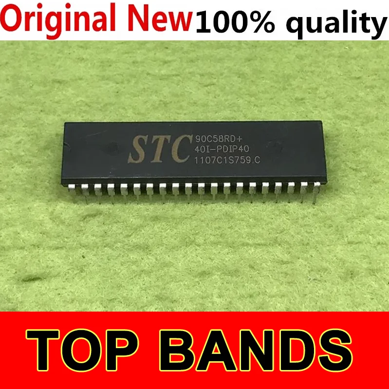 Микроконтроллер STC90C58RD + STC90C58RD + 40I-PDIP40, новый оригинальный чипсет с интегральной схемой, эксклюзивный магазин, 5 шт.
Микроконтроллер STC90C58RD + STC90C58RD + 40I-PDIP40, новый оригинальный чипсет с интегральной схемой, эксклюзивный магазин, 5 шт.