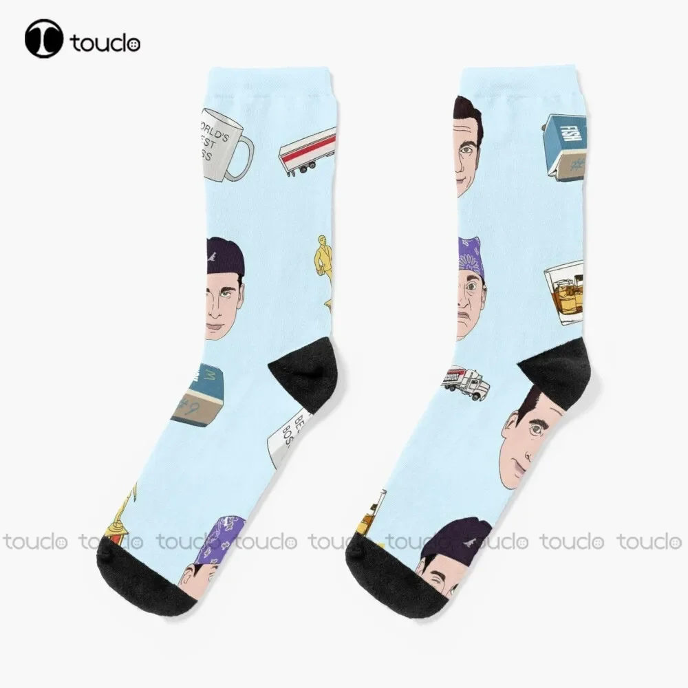 Носки Michael Scott The Office Dunder Mifflin, черные мужские носки, подарок на День Благодарения, Рождество, Новый год, Hd, высококачественные носки на заказ
Носки Michael Scott The Office Dunder Mifflin, черные мужские носки, подарок на День Благодарения, Рождество, Новый год, Hd, высококачественные носки на заказ