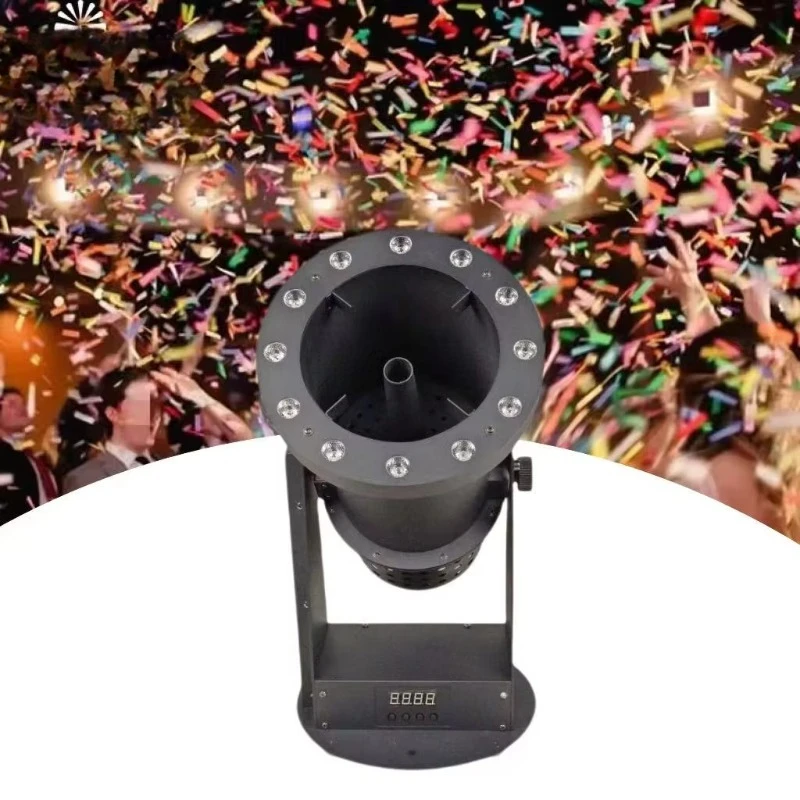1500W Control Adjustable Spray Direction 12pcs Light Emitting Diode Confetti Machine Confetti Plus Agricultural Machinery
1500W Control Adjustable Spray Direction 12pcs Light Emitting Diode Confetti Machine Confetti Plus Agricultural Machinery