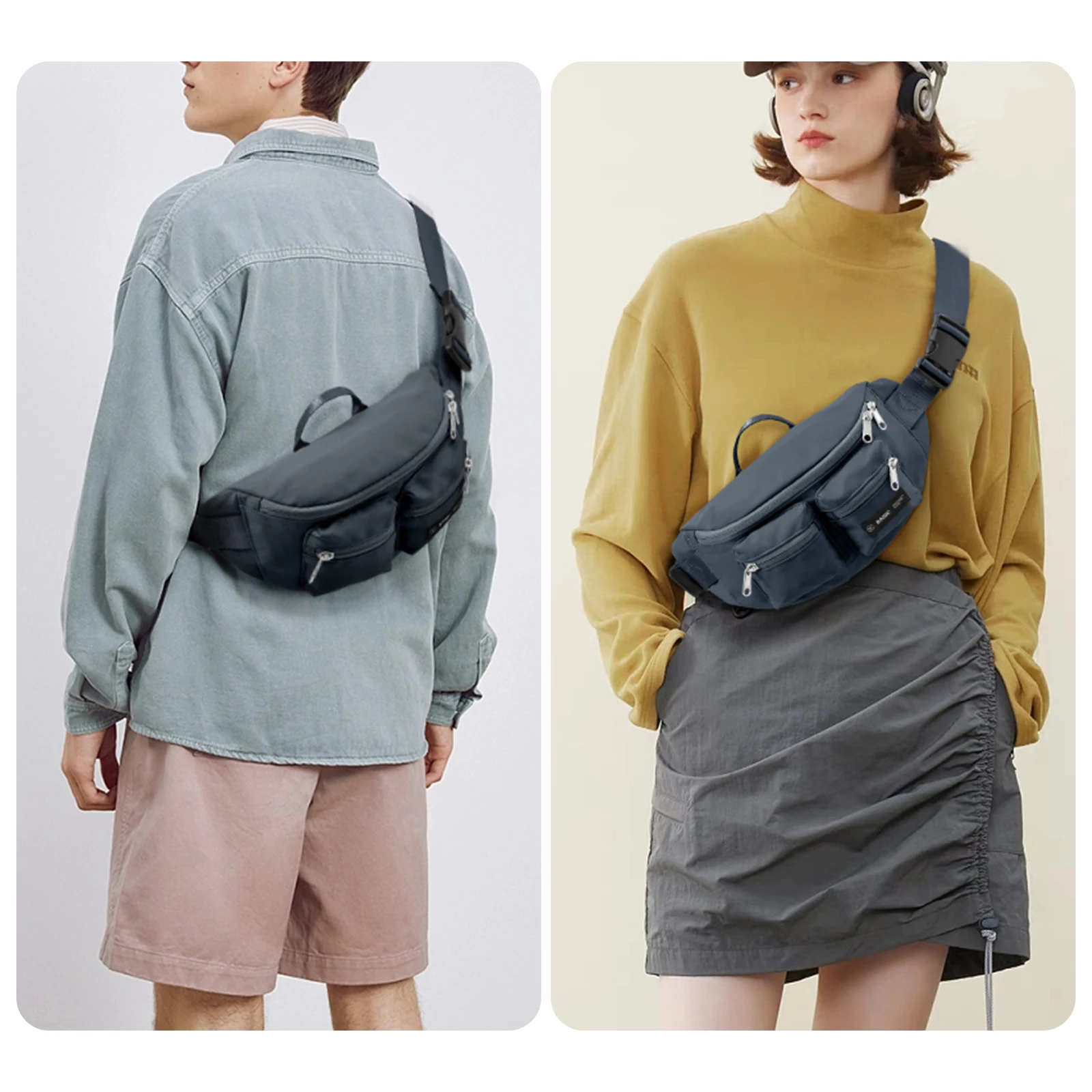 Min Durable Chest Bag Travel Sling Bag ,Men's Anti-Theft Chest Bag, Short Distance Traveling Hiking,Shoulder Strap Bag for Women
Min Durable Chest Bag Travel Sling Bag ,Men's Anti-Theft Chest Bag, Short Distance Traveling Hiking,Shoulder Strap Bag for Women