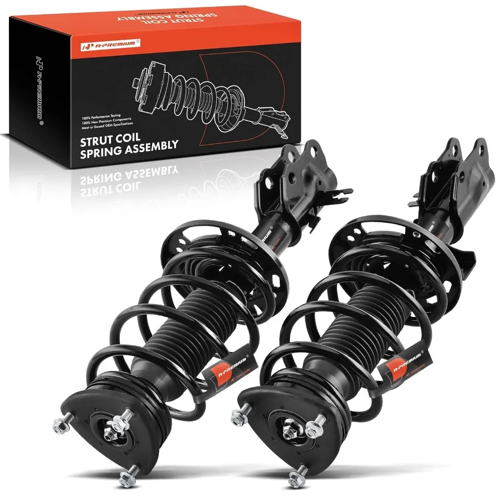 A-Premium Front Pair (2) Complete Strut & Coil Spring Assembly Compatible with Mazda 6 2014 2015 2016 2017, Driver and Passenger
A-Premium Front Pair (2) Complete Strut & Coil Spring Assembly Compatible with Mazda 6 2014 2015 2016 2017, Driver and Passenger