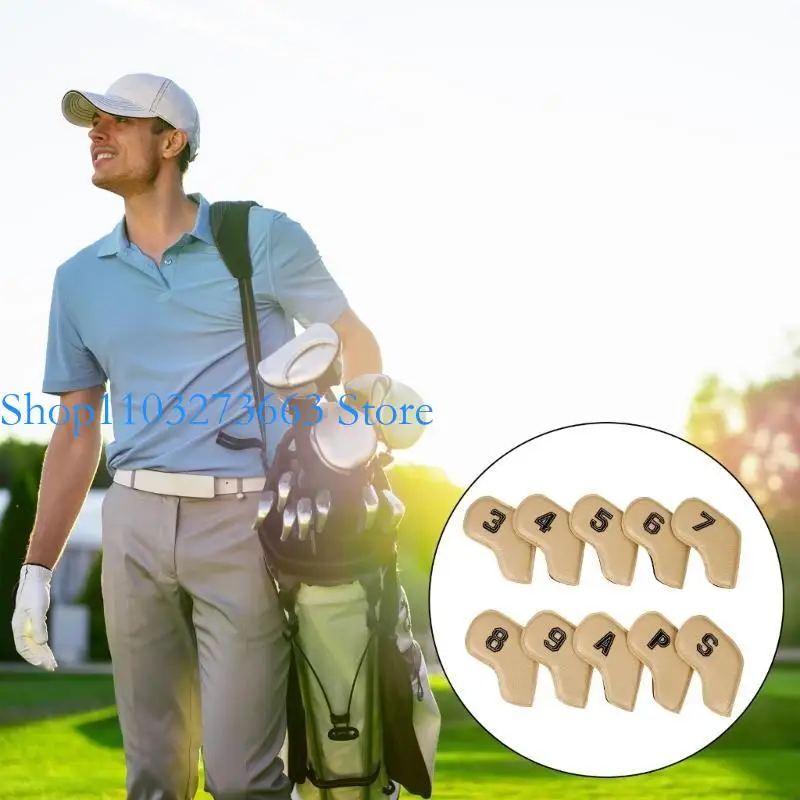 R6FE 10Pcs Golfs Iron Club Head Cover Sleeve Waterproofs PU Leather Golfs Club Head Cover Golfs Rod Head Cases
R6FE 10Pcs Golfs Iron Club Head Cover Sleeve Waterproofs PU Leather Golfs Club Head Cover Golfs Rod Head Cases