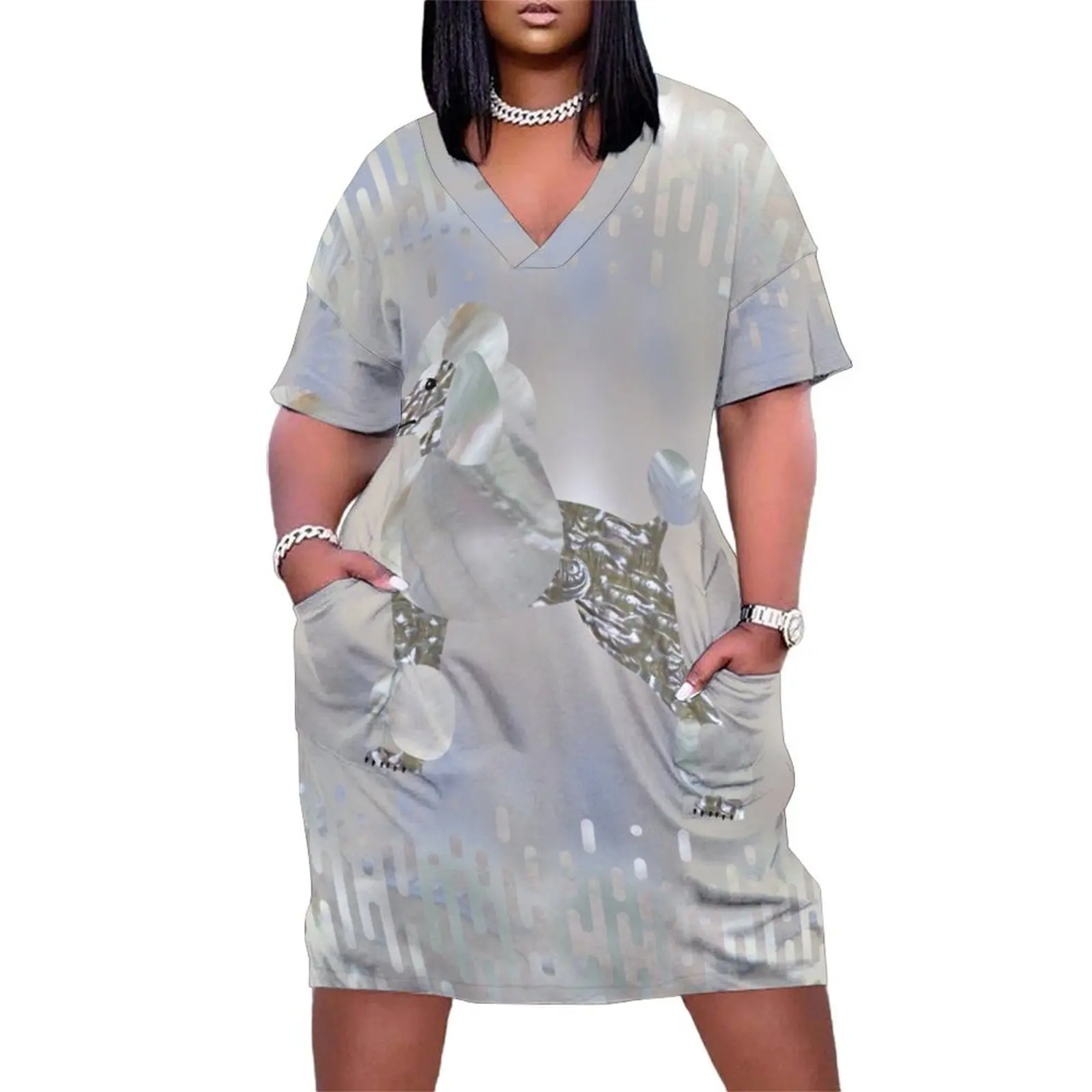 Luxury Pearl and Abalone Poodle Loose Pocket Dress Evening gown elegant women's sets evening dress women
Luxury Pearl and Abalone Poodle Loose Pocket Dress Evening gown elegant women's sets evening dress women