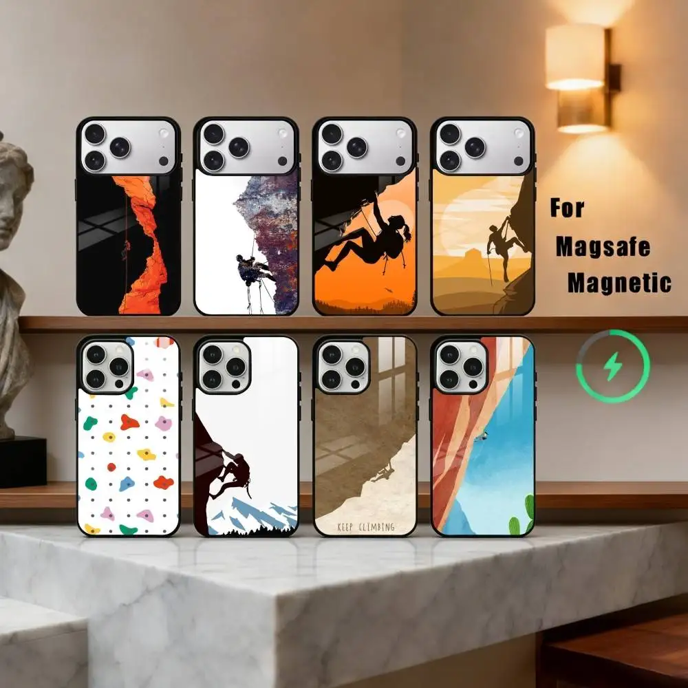 R-Rock C-Climbing Wall Art Phone Case For iPhone 17,16,15,14,13,12,Plus,Pro,Max for Magsafe Magnetic Wireless Charging
R-Rock C-Climbing Wall Art Phone Case For iPhone 17,16,15,14,13,12,Plus,Pro,Max for Magsafe Magnetic Wireless Charging