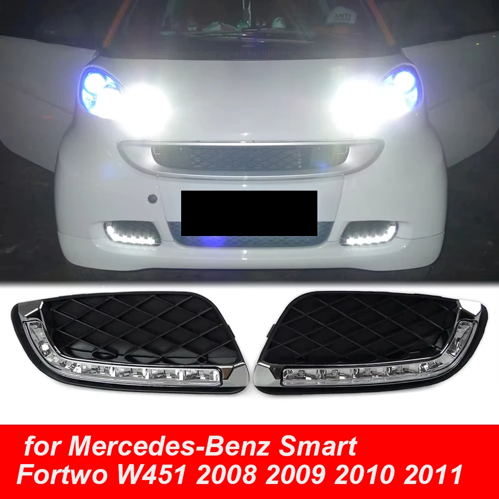 LED DRL Daytime Running Light for Mercedes-Benz Smart Fortwo W451 2008 2009 2010 2011 Day Light Fog Lamp
LED DRL Daytime Running Light for Mercedes-Benz Smart Fortwo W451 2008 2009 2010 2011 Day Light Fog Lamp