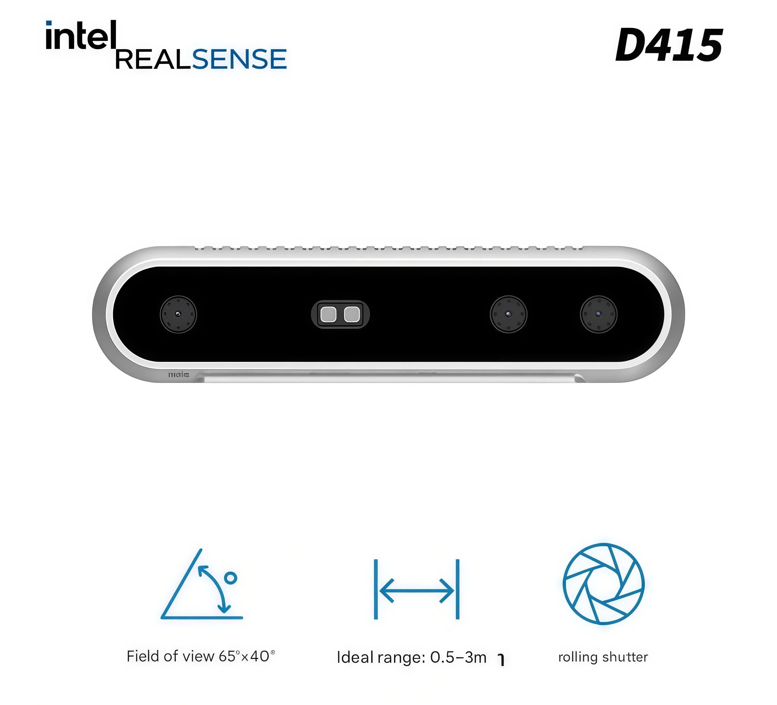 Камера глубины Intel RealSense D415, бинокулярная инфракрасная 3D-камера глубины, веб-камера
Камера глубины Intel RealSense D415, бинокулярная инфракрасная 3D-камера глубины, веб-камера