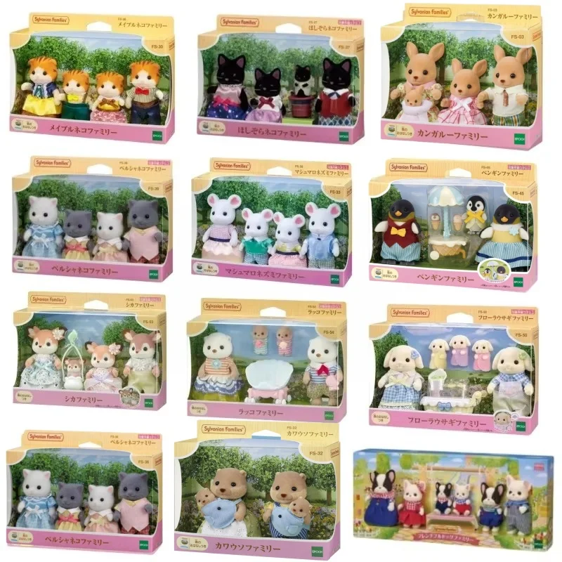 Горячие Sylvanian Families, аниме-фигурки, милые детские T практические фигурки, кавайный кролик, широкая ушка, лиса, персидский кот, семейные куклы для девочек, игрушки
Горячие Sylvanian Families, аниме-фигурки, милые детские T практические фигурки, кавайный кролик, широкая ушка, лиса, персидский кот, семейные куклы для девочек, игрушки