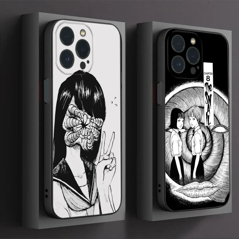 Japanese Anime Girls Junji Phone Case For IPhone16 15 14 13 12 Mini 11 Pro XS Max X XR SE5 6 7 8 Plus Soft Silicone Cover
Japanese Anime Girls Junji Phone Case For IPhone16 15 14 13 12 Mini 11 Pro XS Max X XR SE5 6 7 8 Plus Soft Silicone Cover