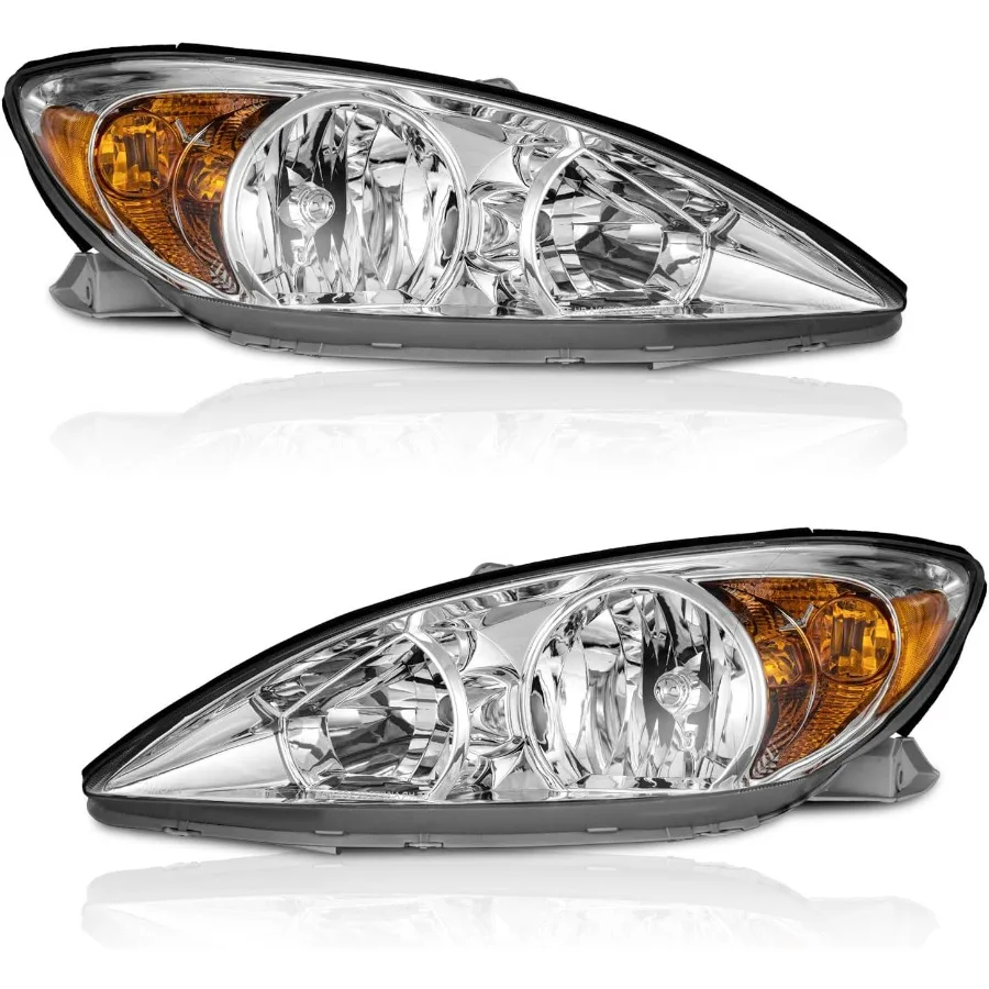 2002-2004 Camry LE/XLE Headlight Assembly Pair Compatible with 2002 2003 2004 Camry Headlamps Black LED Brightness Enhanced
2002-2004 Camry LE/XLE Headlight Assembly Pair Compatible with 2002 2003 2004 Camry Headlamps Black LED Brightness Enhanced
