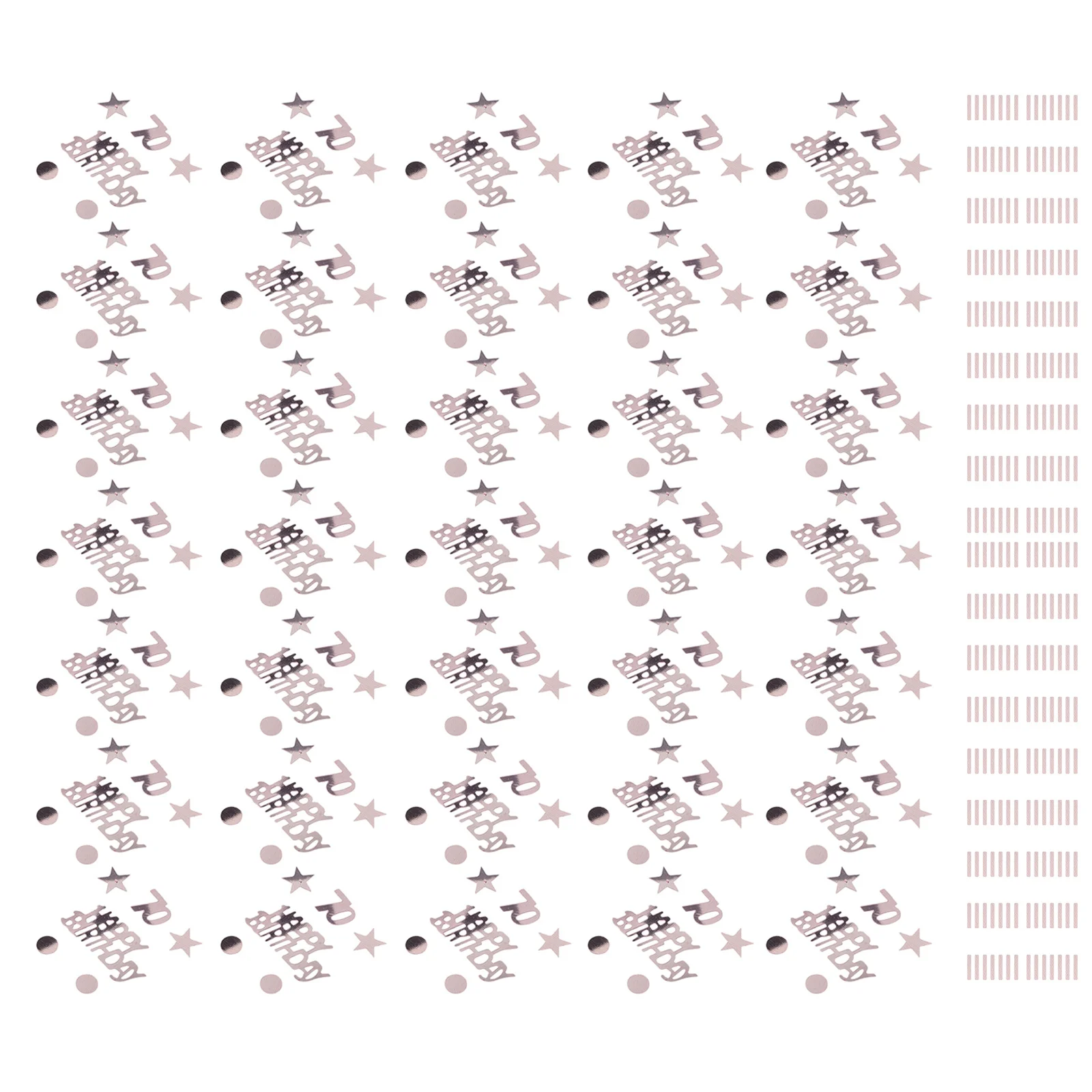 1Set 70th Birthday Table Confetti Stars Dots Sequins 45G Party Decorations Supplies 70 Birthday Confetti
1Set 70th Birthday Table Confetti Stars Dots Sequins 45G Party Decorations Supplies 70 Birthday Confetti