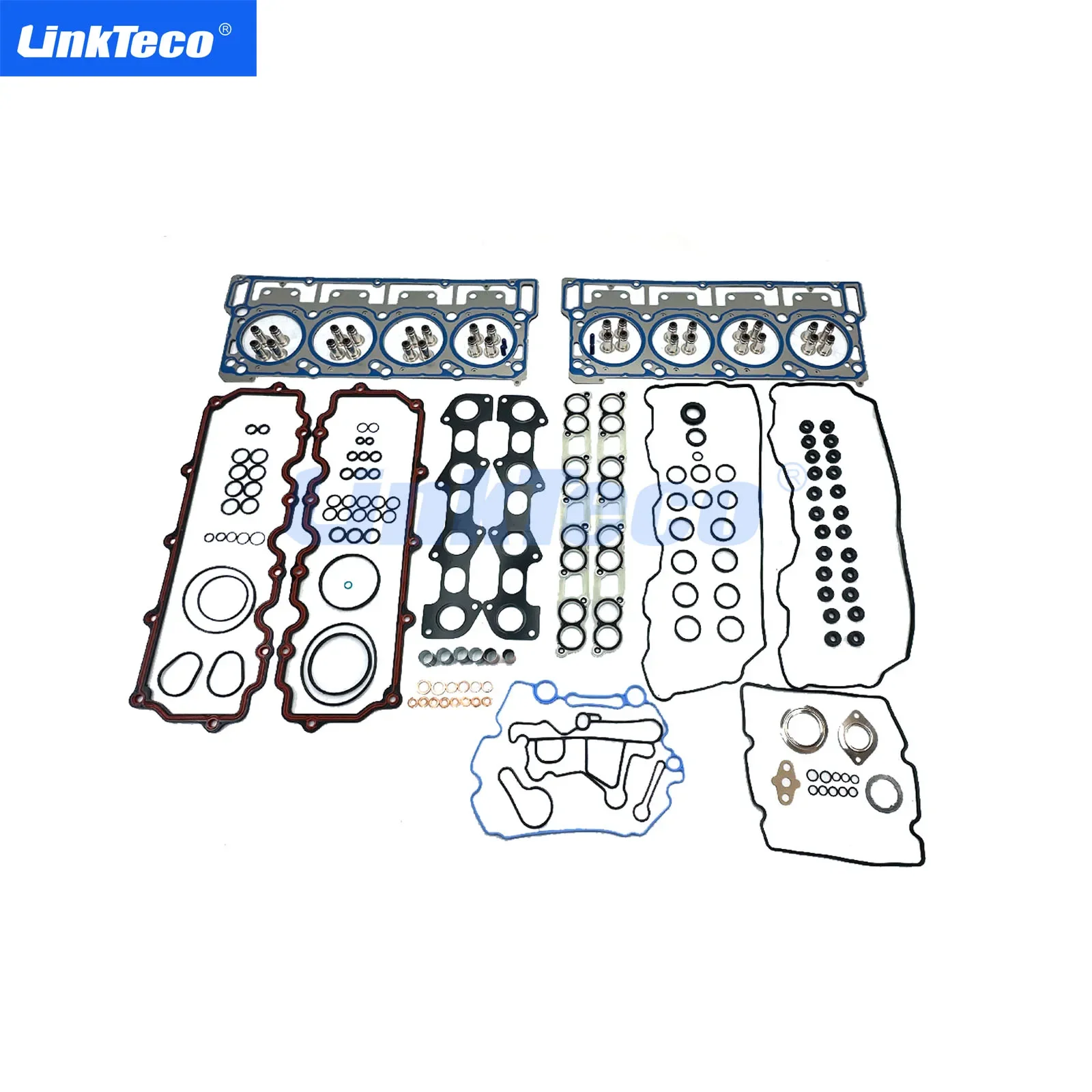Полный комплект прокладок с 18 мм дюбелями подходит для 03-10 Ford 6,0 E350 F250 F350 DIESEL TURBO
Полный комплект прокладок с 18 мм дюбелями подходит для 03-10 Ford 6,0 E350 F250 F350 DIESEL TURBO