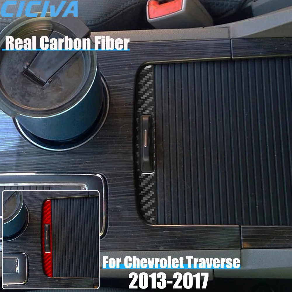 Real Carbon Fiber Car Accessories Center Storage Switch Trim Cover Soft Sticker For Chevrolet Traverse 2013 2014 2015 2016 2017
Real Carbon Fiber Car Accessories Center Storage Switch Trim Cover Soft Sticker For Chevrolet Traverse 2013 2014 2015 2016 2017