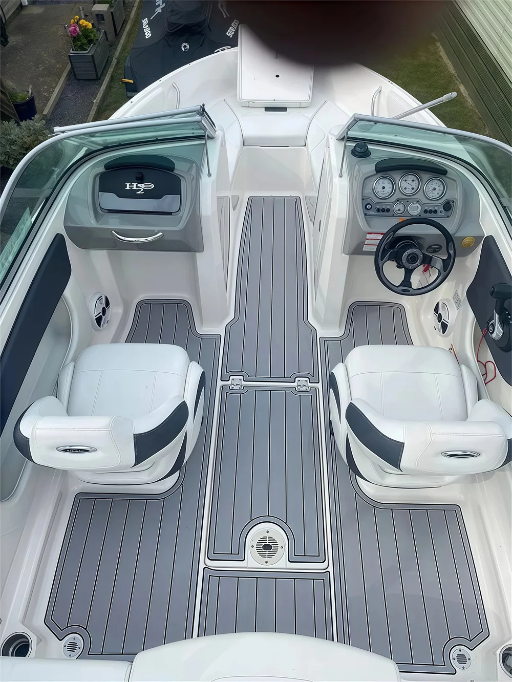 2015 Chaparral 19 H-20 Платформа для плавания Кокпита Pad Лодка Напольный коврик из тикового дерева из ЭВА
2015 Chaparral 19 H-20 Платформа для плавания Кокпита Pad Лодка Напольный коврик из тикового дерева из ЭВА