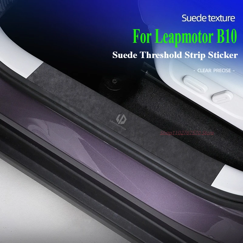 For Leapmotor B10 Threshold Strip Interior Welcome Door Sill Anti Scratch Wear Suede Protective Sticker Modified Accessories
For Leapmotor B10 Threshold Strip Interior Welcome Door Sill Anti Scratch Wear Suede Protective Sticker Modified Accessories